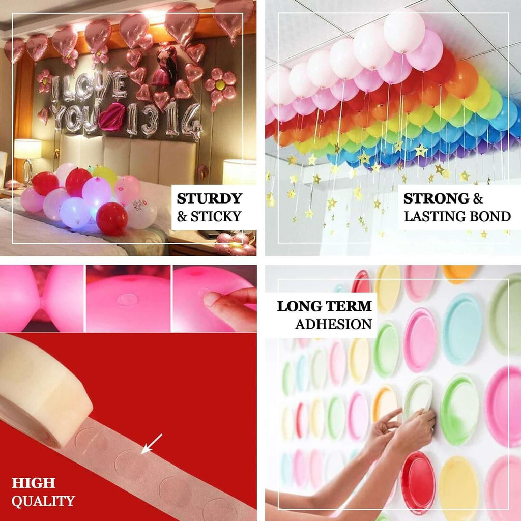 Double-Sided Adhesive Glue Dots (Pack of 1, 100 Dots)